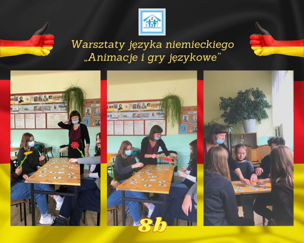 Warsztaty języka niemieckiego „Animacje i gry językowe”