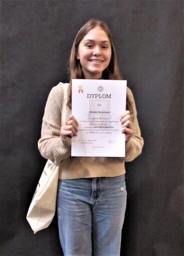 Emilia Kramarz - II miejsce w konkursie