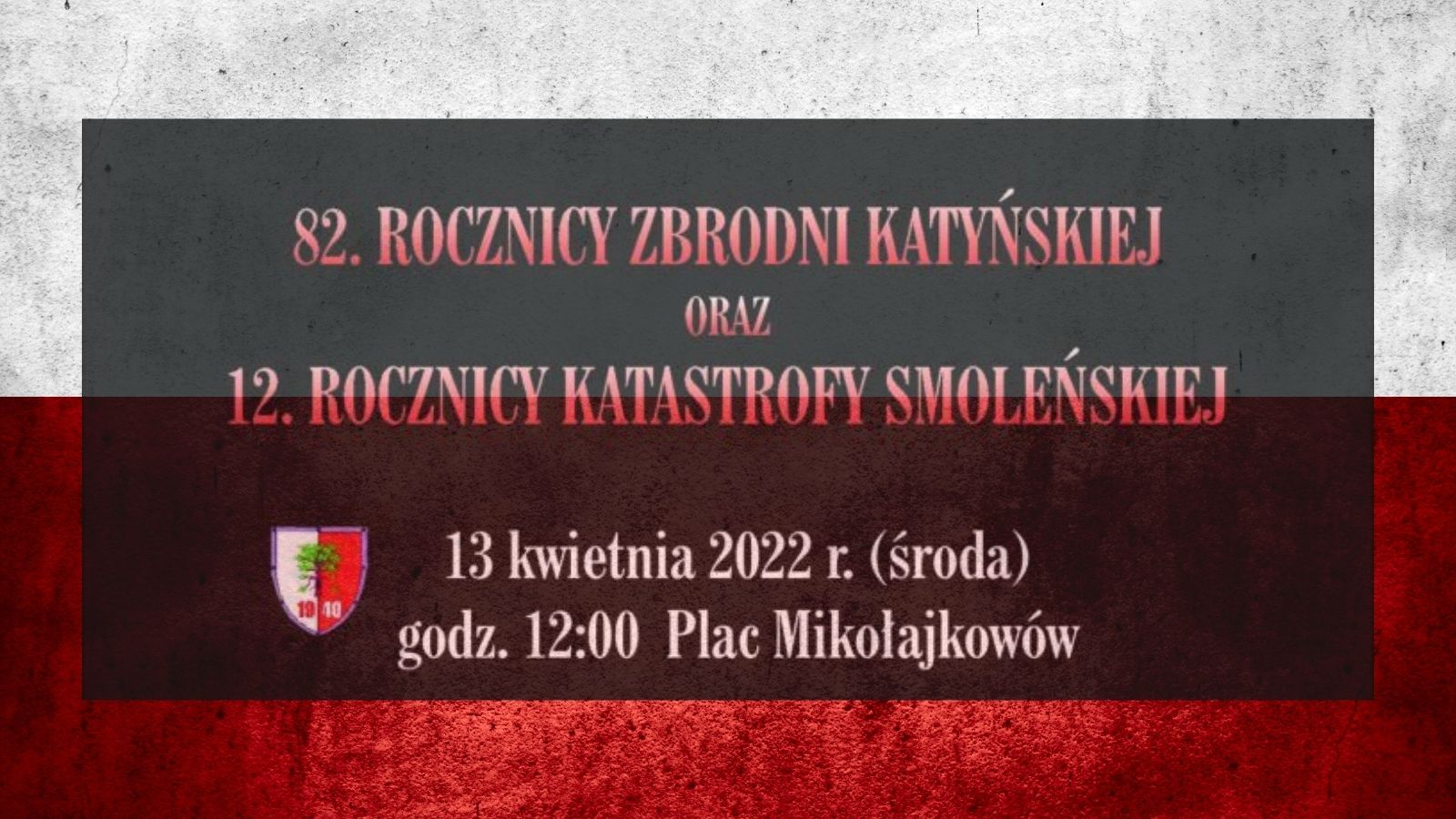 Dzień Pamięci Ofiar Zbrodni Katyńskiej