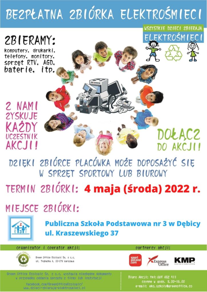 PLAKAT - ZBIÓRKA ELEKTROŚMIECI