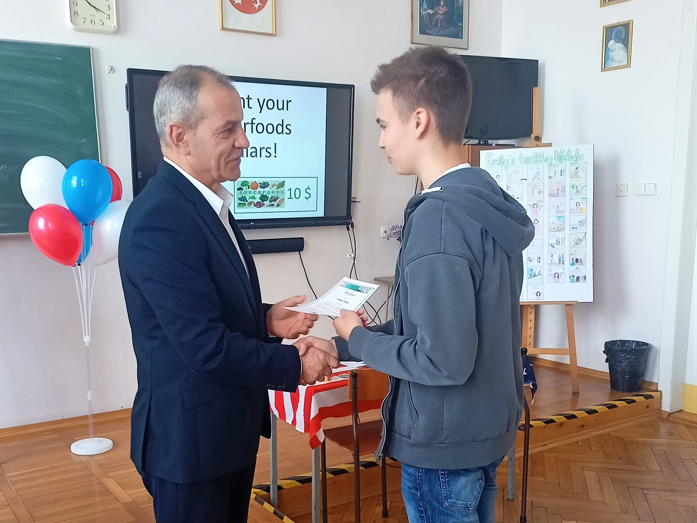 Adam Jezuit. V Powiatowy Konkurs Językowo–plastyczny pod hasłem „ZDROWY STYL ŻYCIA – MÓJ WŁASNY WYBÓR"