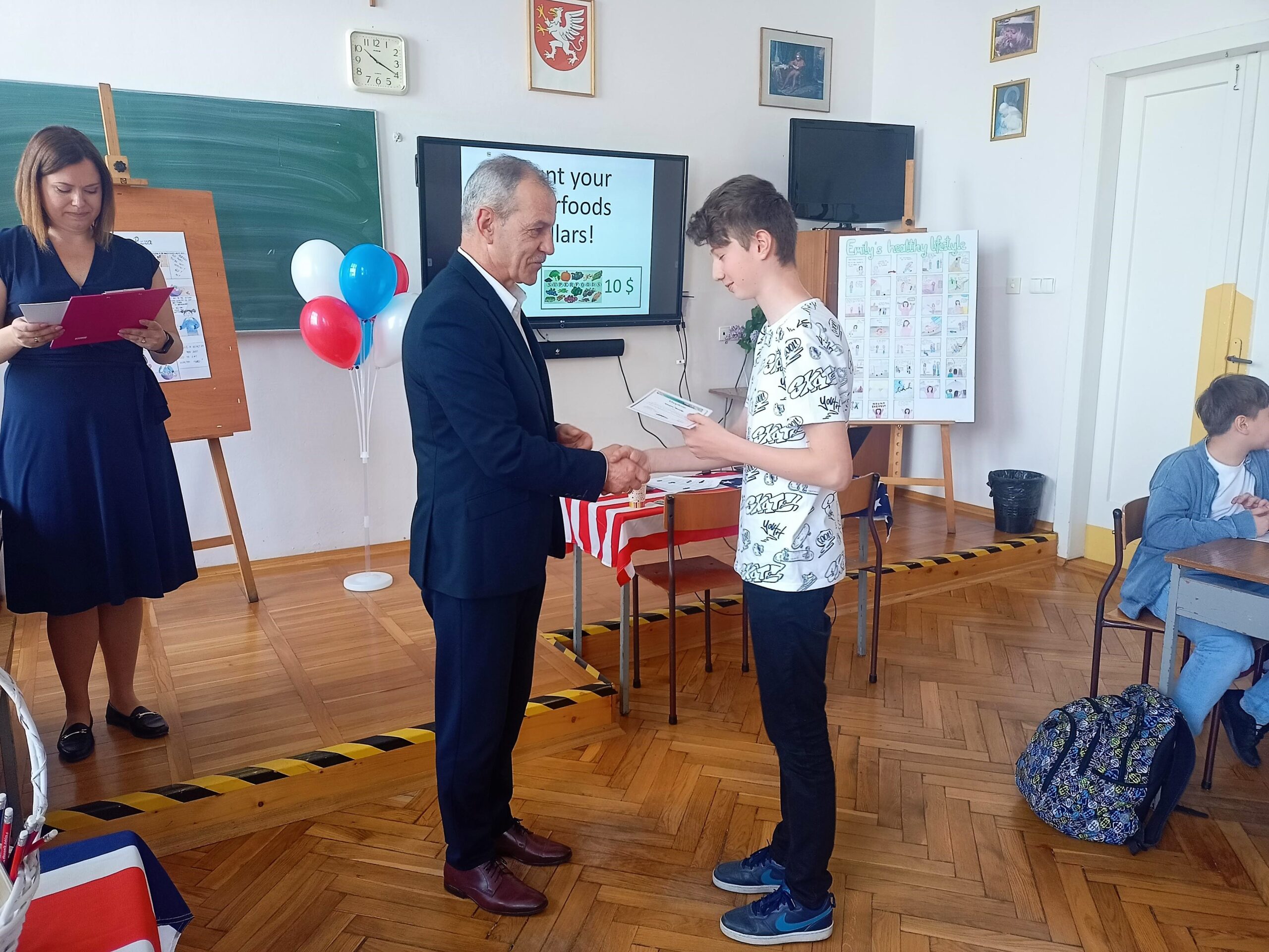 Kacper Bezak. V Powiatowy Konkurs Językowo–plastyczny pod hasłem „ZDROWY STYL ŻYCIA – MÓJ WŁASNY WYBÓR"