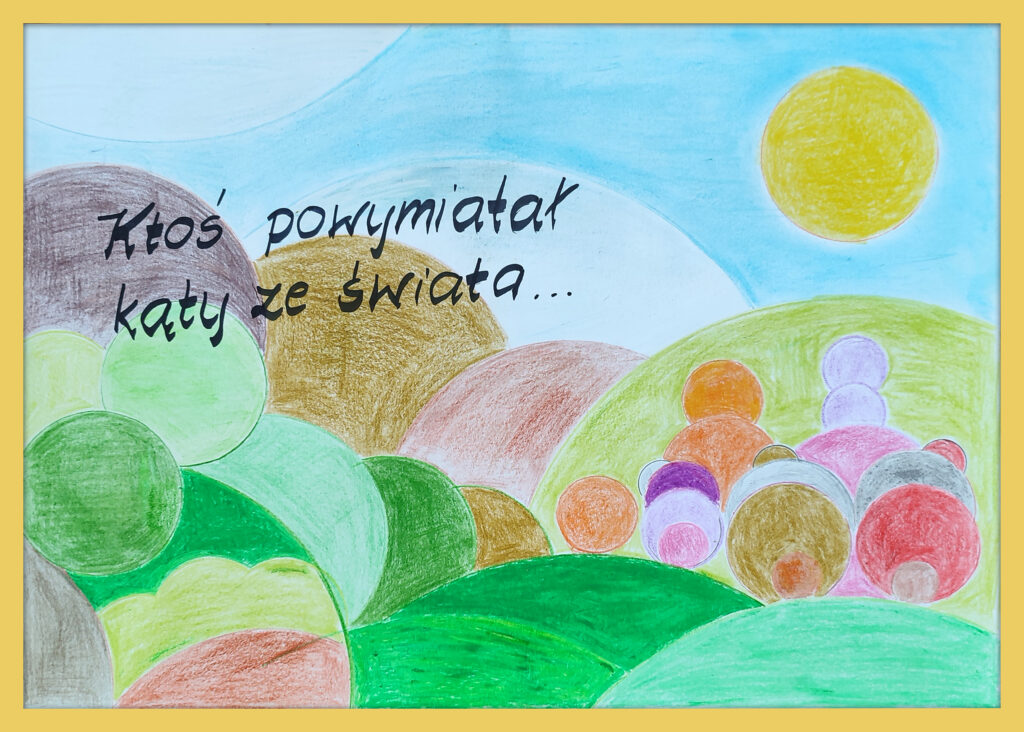 MICHAŁ POSWIAT, SP nr 3 w Dębicy kl. 6B - "Ktoś powymiatał kąty ze świata..."