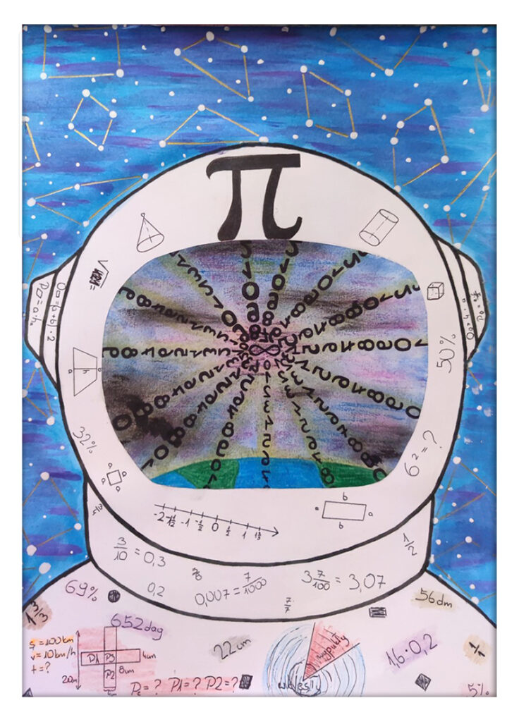 NATALIA KOSNIOWSKA, SP nr 3 w DĘBICY, kl. 6a - "Kosmiczna matematyka"