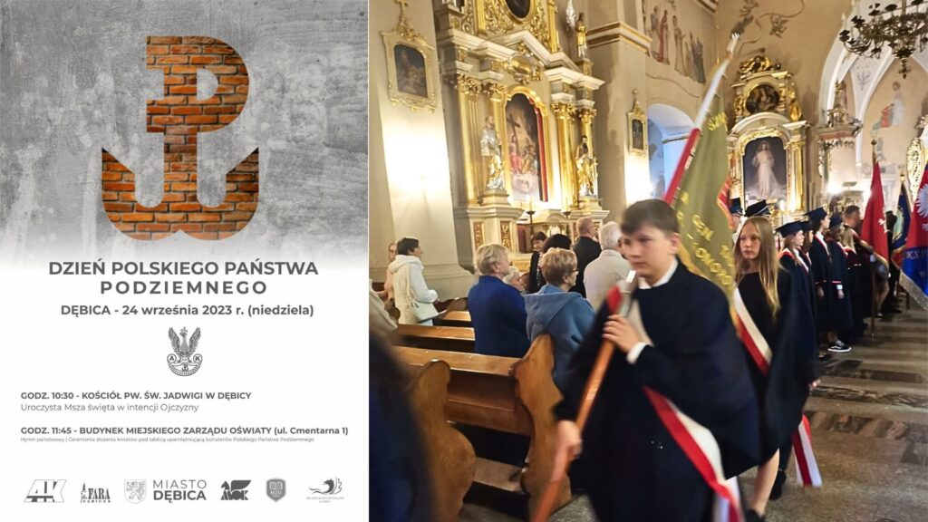 Poczet Sztandarowy SP nr 3 w Dębicy 2023