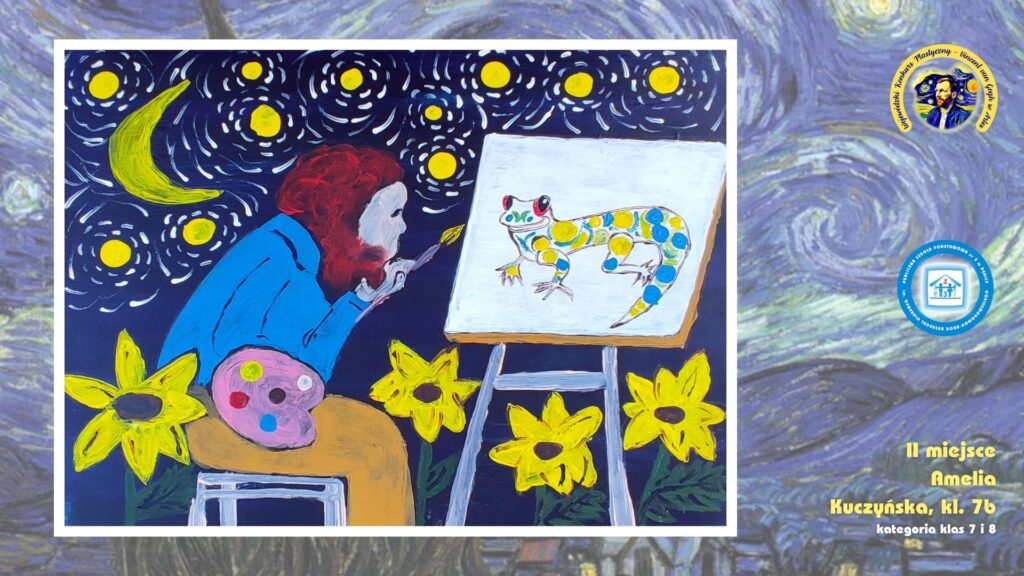 II miejsce - Amelia Kuczyńska, 7b