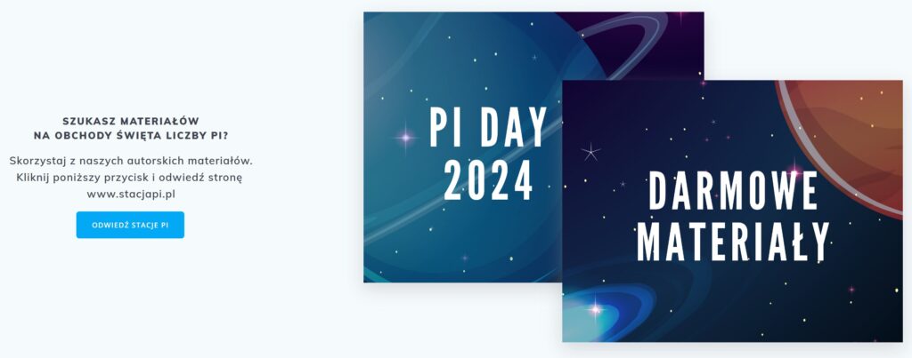 MATERIAŁY o liczbie Pi