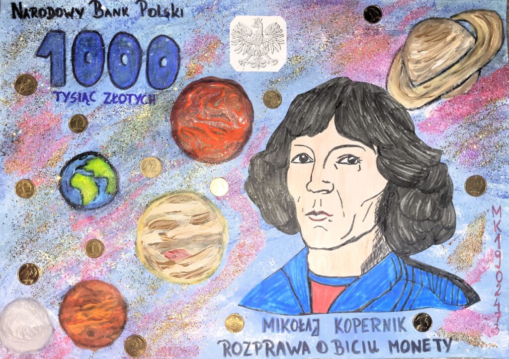 OLIWIA ŁĄCZAK 6A - BANKNOT 1000 ZŁ