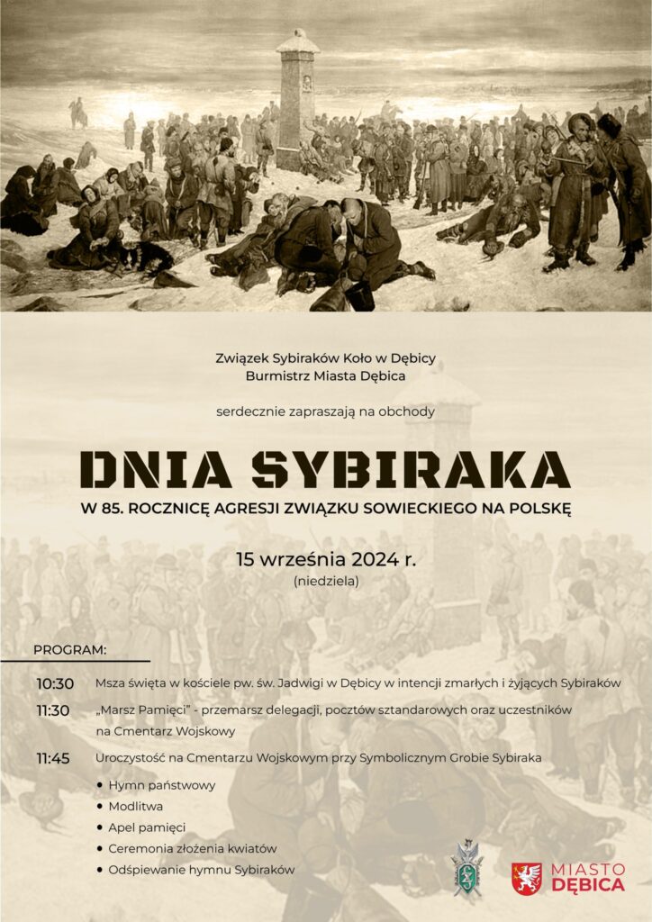 DZIEŃ SYBIRAKA - plakat