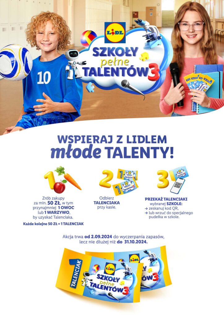 SZKOŁY PEŁNE TALENTÓW 3 - plakat