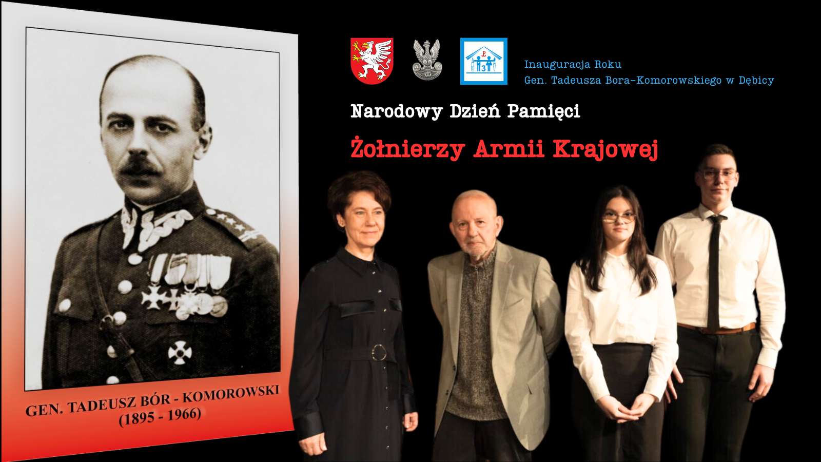 Inauguracja Roku Generała Tadeusza Bora-Komorowskiego w Dębicy