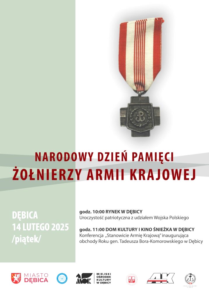 Narodowy Dzień Pamięci Żołnierzy Armii Krajowej - plakat