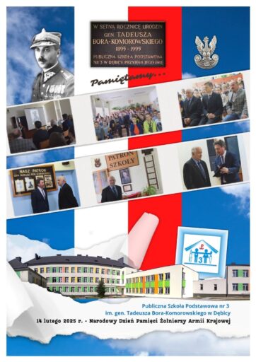 Pamiątka 2025 - Publiczna Szkoła Podstawowa nr 3 im. gen. Tadeusza Bora-Komorowskiego w Dębicy