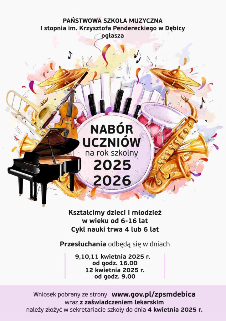 SZKOLA_MUZYCZNA_ZAPISY_I stopien - plakat