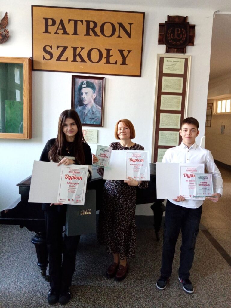 Dębickie Dyktando 2025 - Mistrzowie Ortografii PSP nr 3 w Dębicy