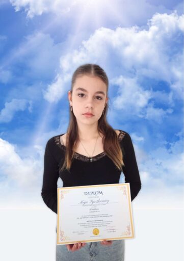 MAJA SZUSTKIEWICZ 6A - III miejsce