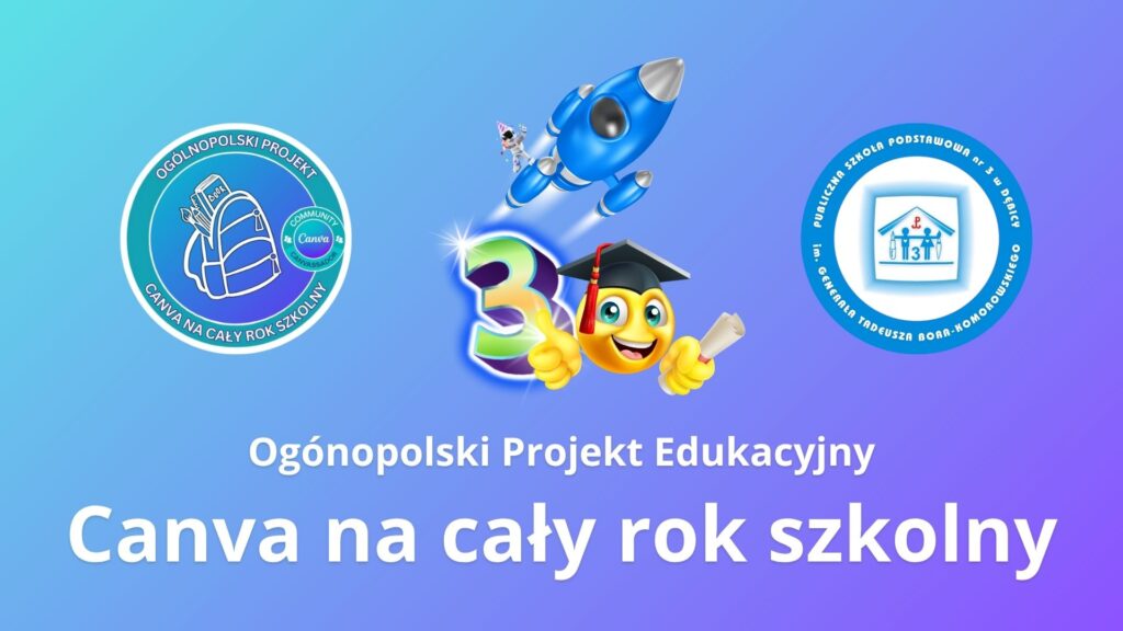 Podsumowanie projektu „Canva na cały rok szkolny" - Publiczna Szkoła Podstawowa nr 3 w Dębicy