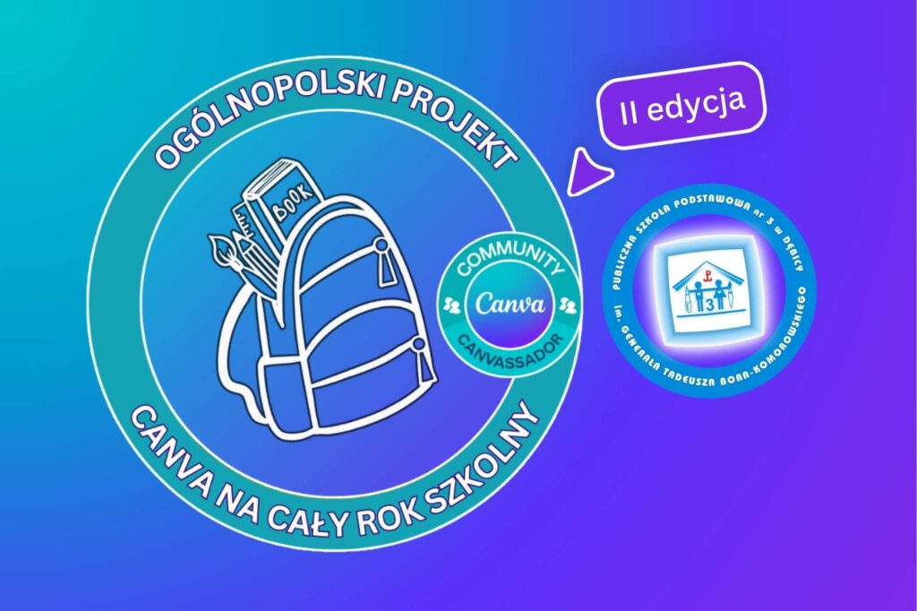 Canva na cały rok szkolny - II edycja - logo + PSP 3