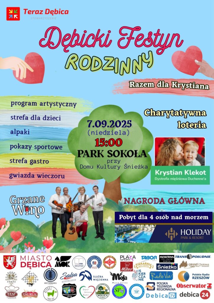 DĘBICKI FESTYN RODZINNY - Razem dla Krystiana - plakat