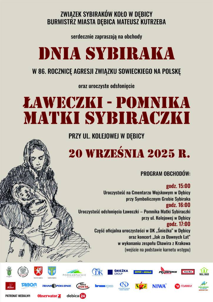 DZIEŃ SYBIRAKA - plakat