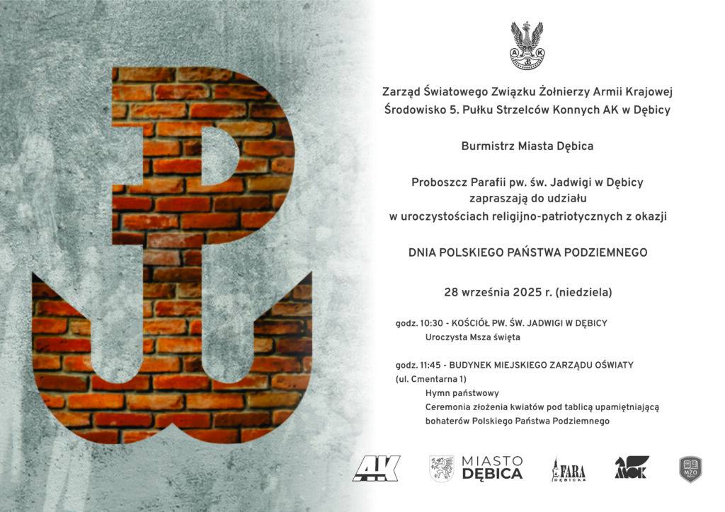 Dzień Polskiego Państwa Podziemnego - plakat