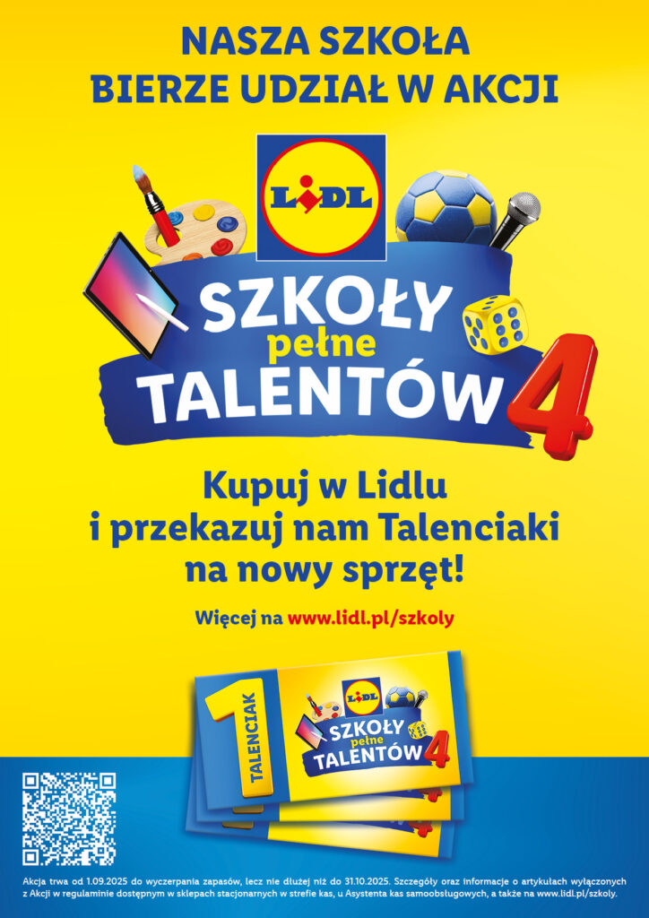 Szkoły pełne talentów 2025 - plakat