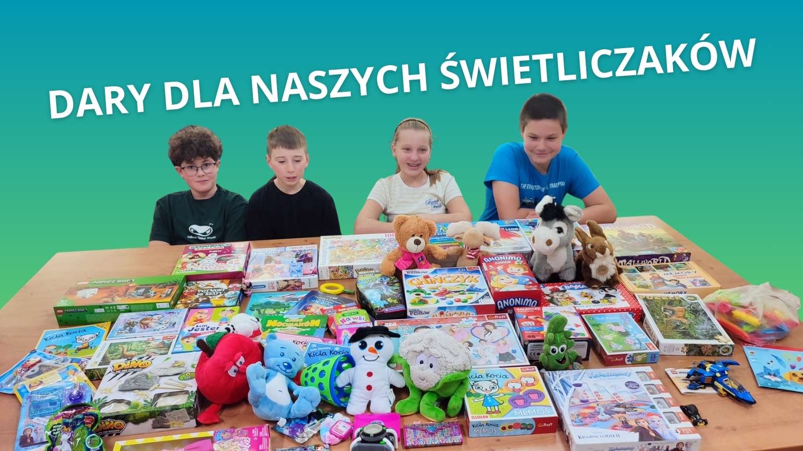 Dary dla naszych Świetliczaków ❤