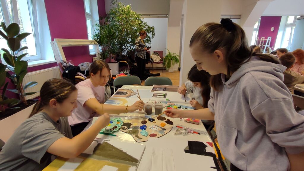 Warsztaty artystyczne - Dębica w barwach pędzla