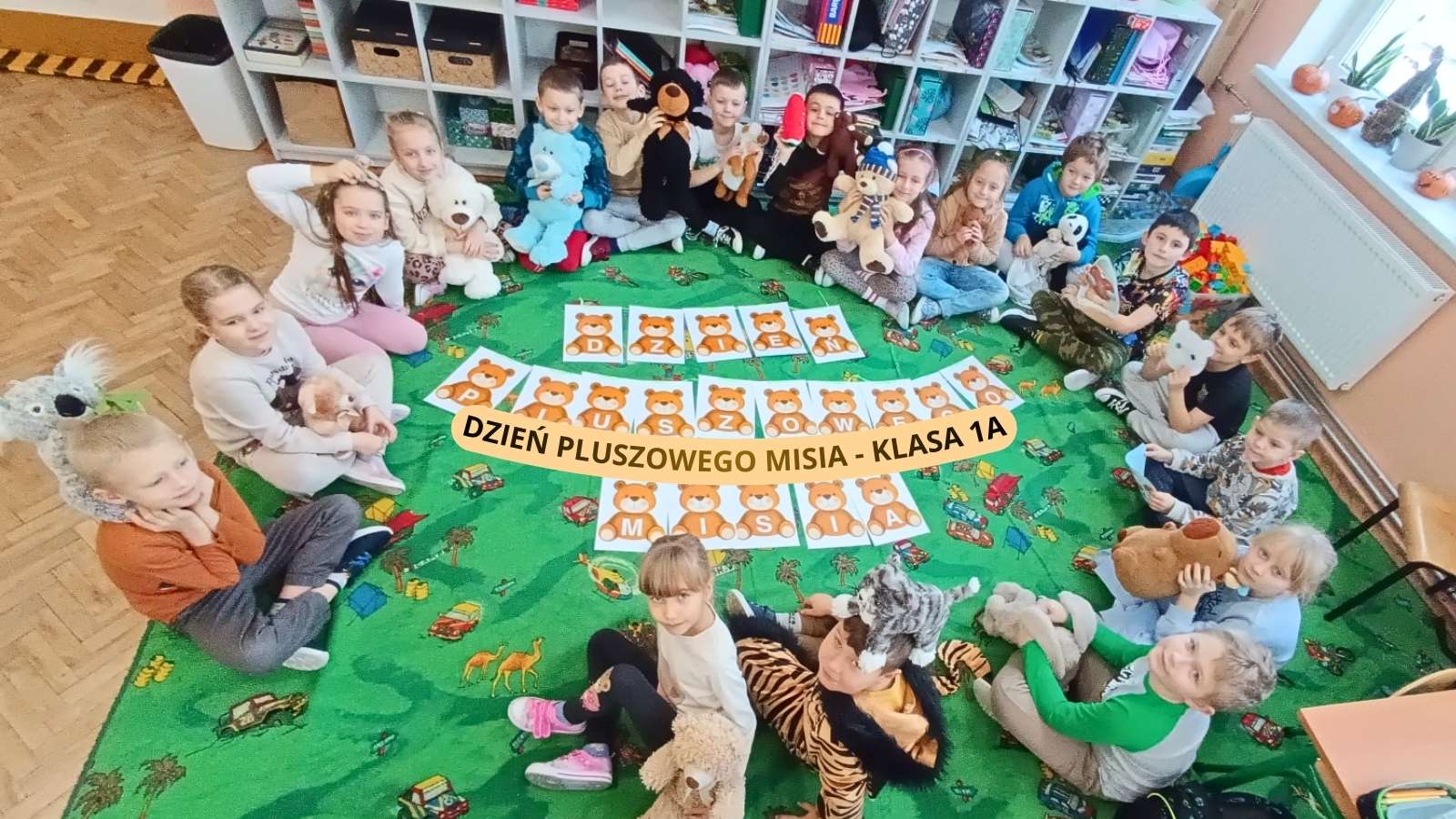Dzień Pluszowego Misia 🐻w klasach pierwszych