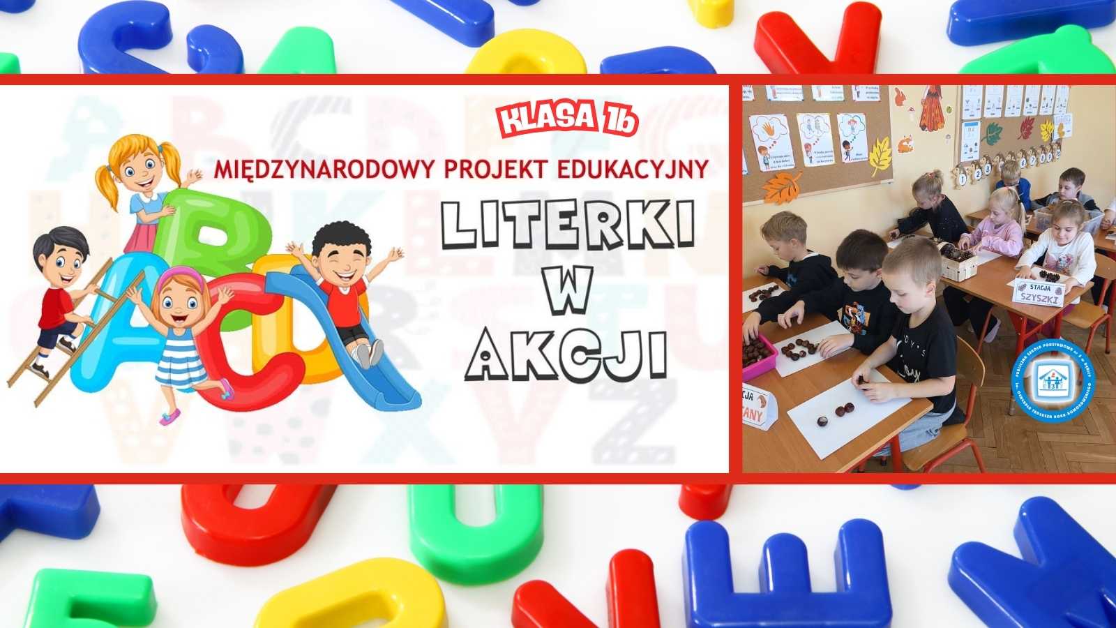 Klasa 1b realizuje Międzynarodowy Projekt Edukacyjny 👏😊