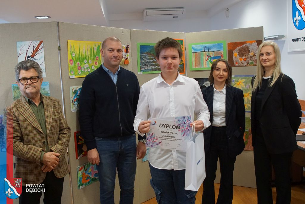 Oliwier Wiktor - wyróżnienie w konkursie fotograficznym