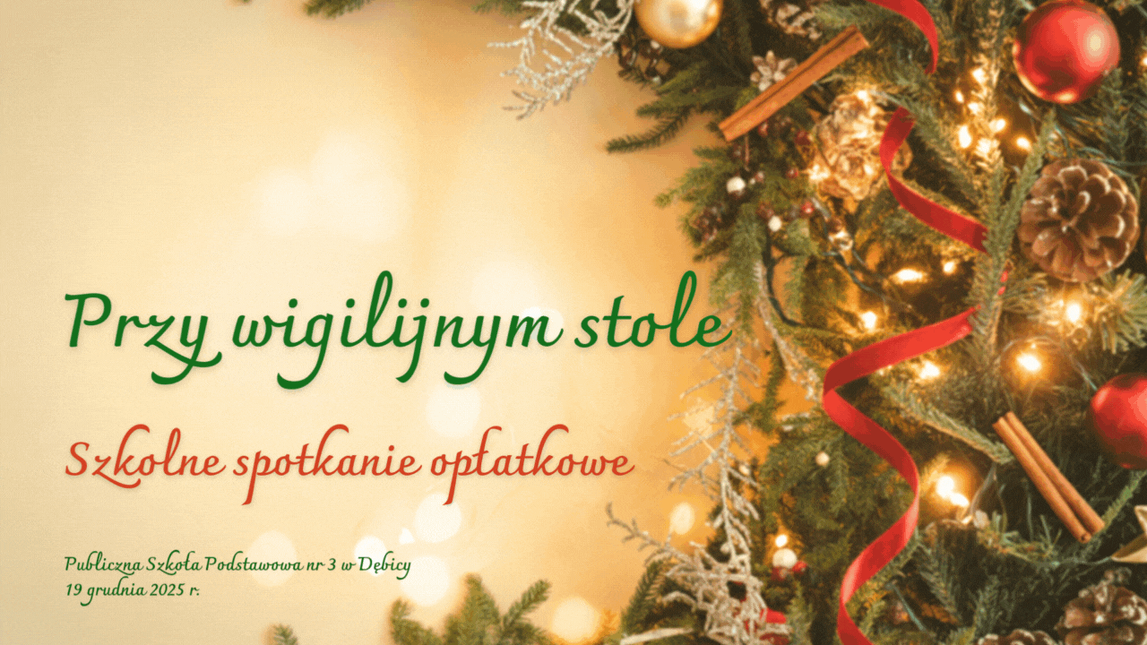 Szkolne spotkanie opłatkowe 2025🌟🎄