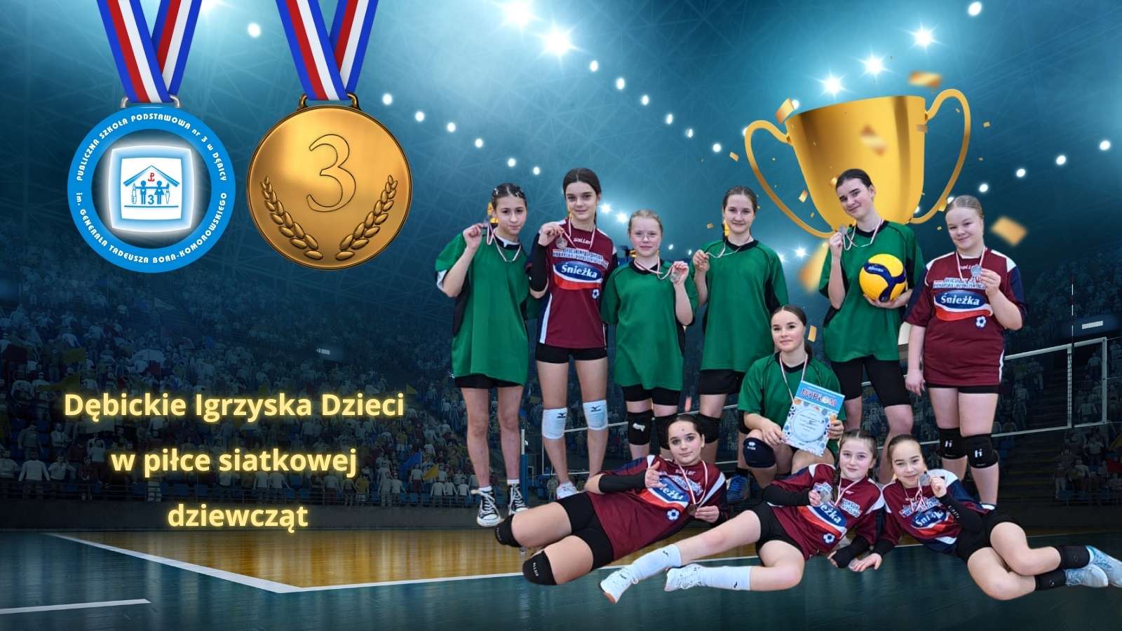 III miejsce naszych dziewcząt 👏