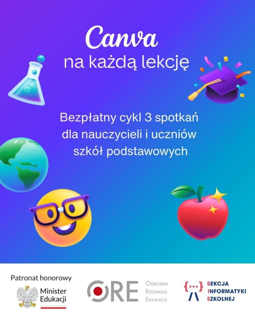 CANVA NA KAŻDĄ LEKCJĘ - projekt edukacyjny