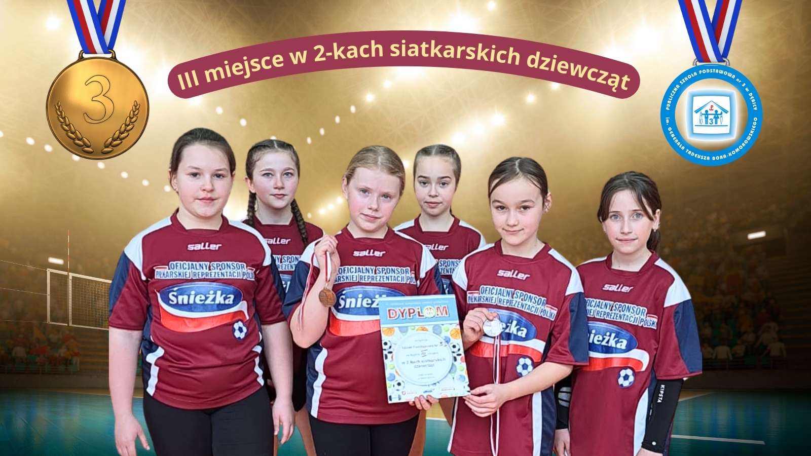 Mamy III miejsce w 2-kach siatkarskich dziewcząt