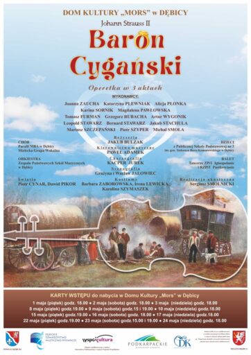 BARON CYGAŃSKI - plakat
