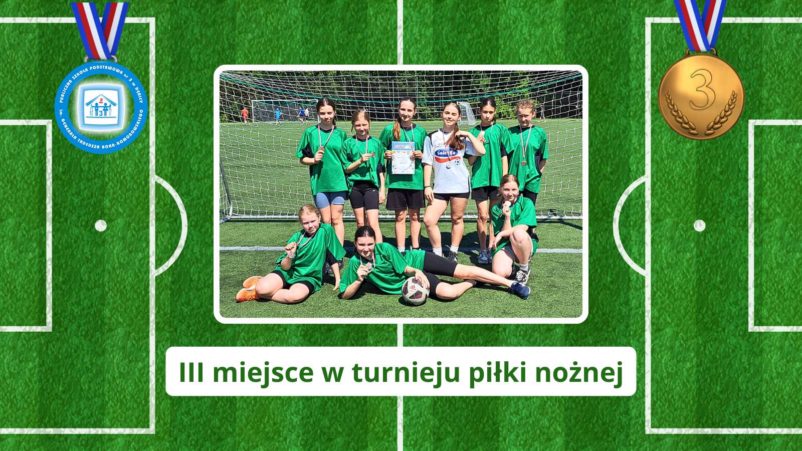 III miejsce w turnieju piłki nożnej dziewcząt