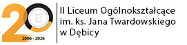 II LO w Dębicy - logo