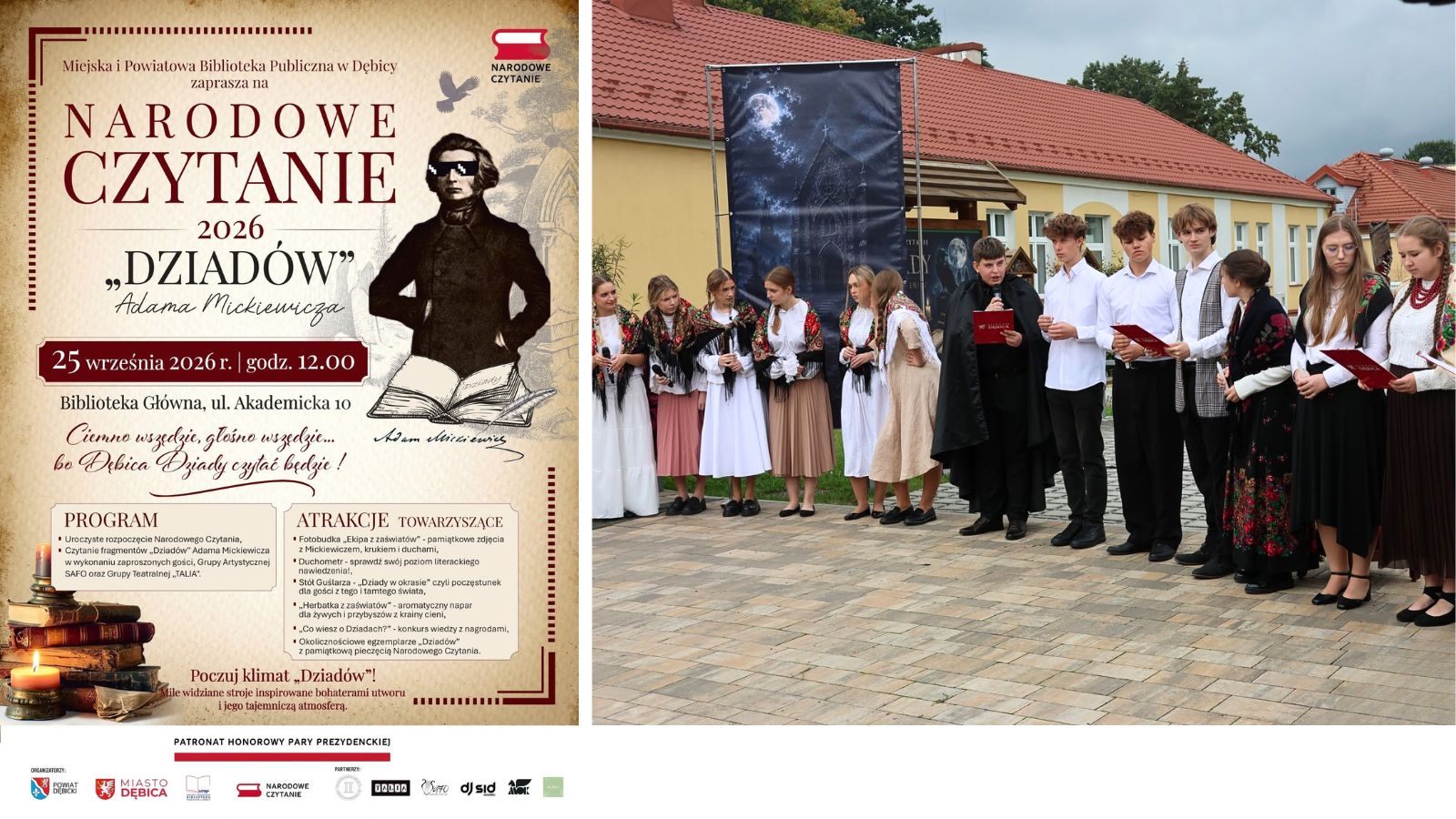 Narodowe Czytanie „Dziadów” w Dębicy